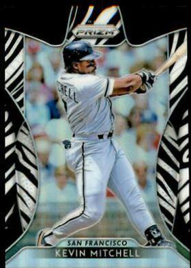 Kevin Mitchell [Zebra Stripes Prizm] #269