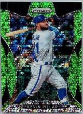Kevin Pillar [Lime Green Donut Circles Prizm] #94