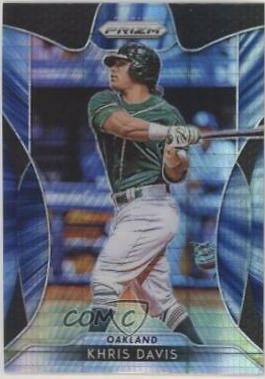 Khris Davis [Hyper Prizm Blue] #102