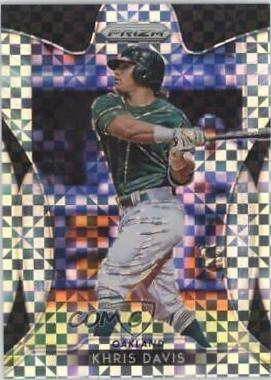 Khris Davis [Power Plaid Prizm] #102