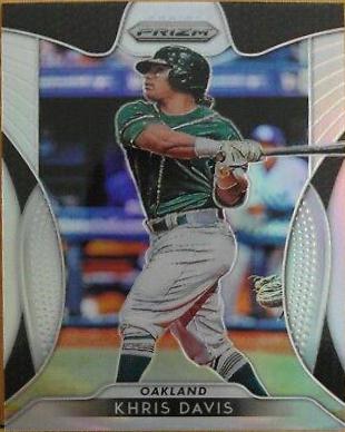 Khris Davis [Silver Prizm] #102