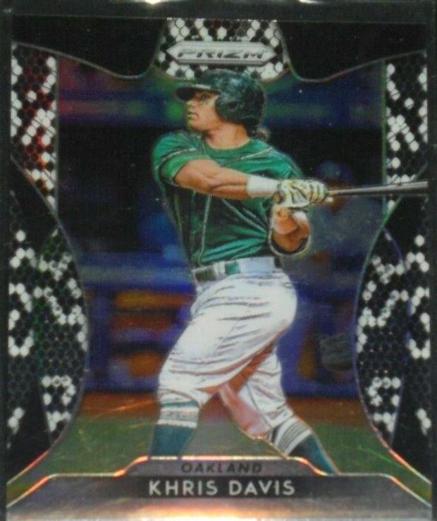 Khris Davis [Snakeskin Prizm] #102