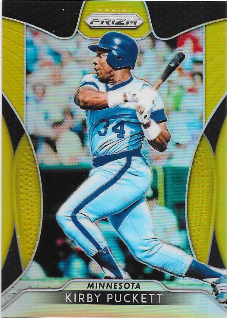 Kirby Puckett [Gold Prizm] #251