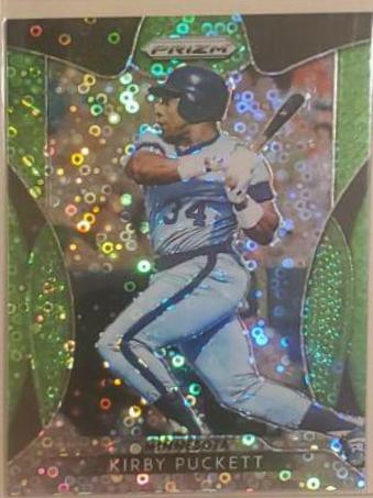 Kirby Puckett [Lime Green Donut Circles Prizm] #251