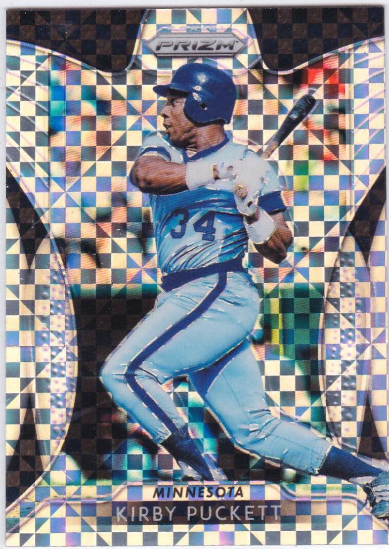 Kirby Puckett [Power Plaid Prizm] #251