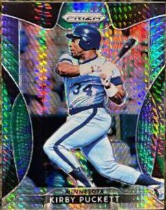 Kirby Puckett [Purple & Green Hyper Prizm] #251