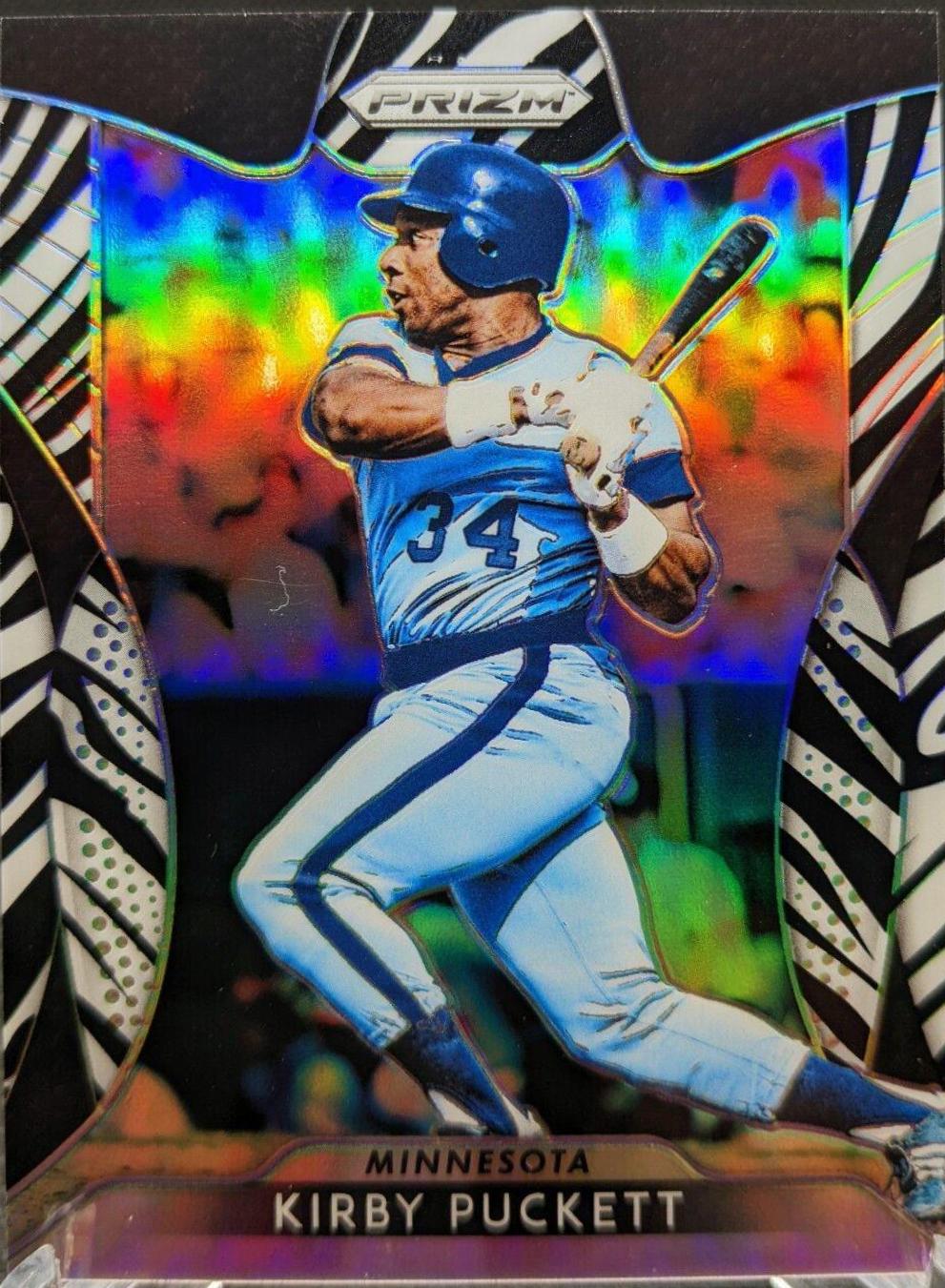 Kirby Puckett [Zebra Stripes Prizm] #251