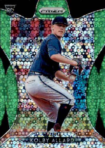 Kolby Allard [Lime Green Donut Circles Prizm] #25