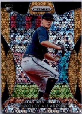 Kolby Allard [Neon Orange Donut Circles Prizm] #25