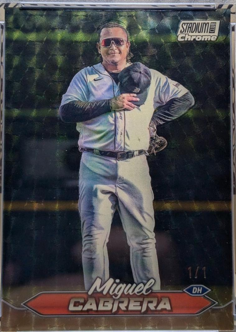 Miguel Cabrera [Chrome Superfractor] #163