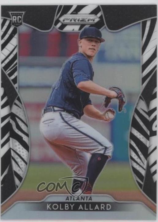 Kolby Allard [Zebra Stripes Prizm] #25