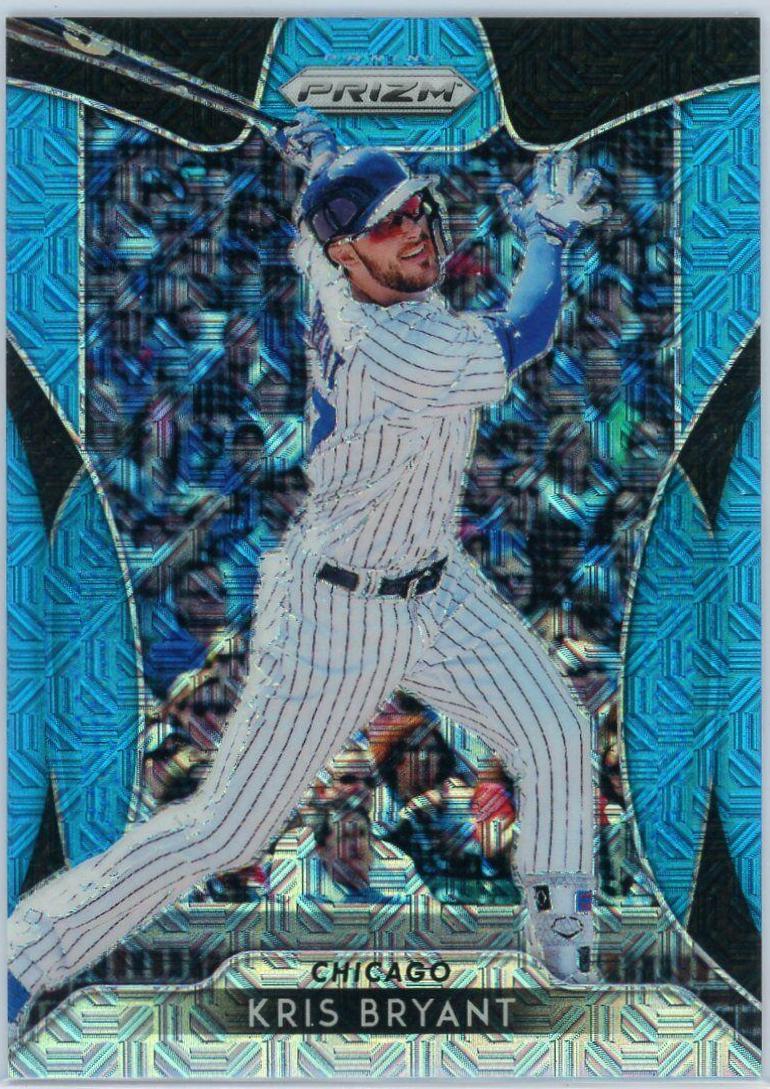 Kris Bryant [Blue Mojo Prizm] #54