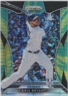 Kris Bryant [Green & Yellow Hyper Prizm] #54