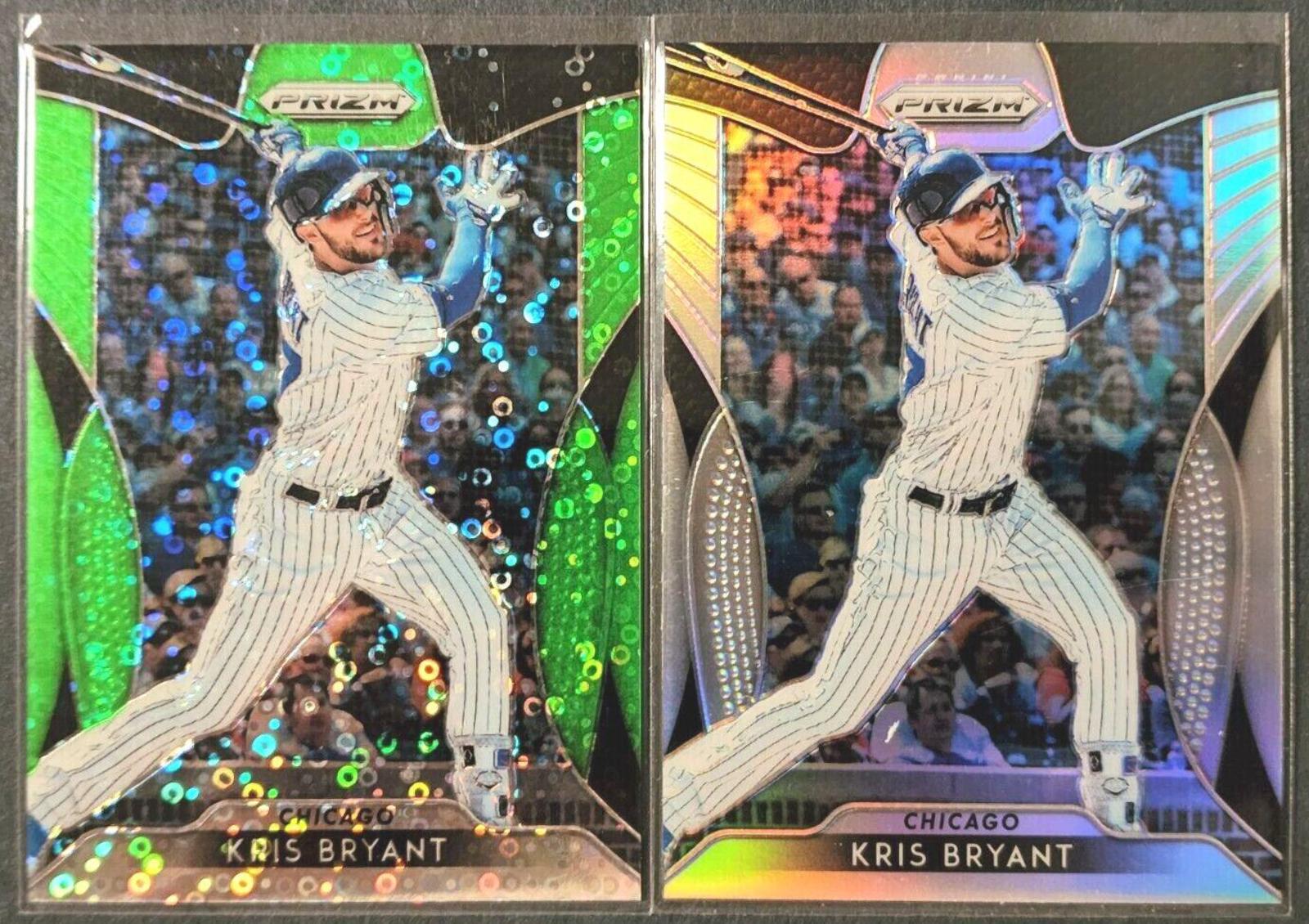 Kris Bryant [Lime Green Donut Circles Prizm] #54