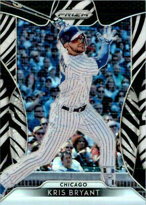 Kris Bryant [Zebra Stripes Prizm] #54
