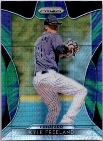 Kyle Freeland [Purple & Green Hyper Prizm] #165