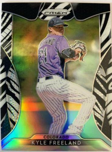 Kyle Freeland [Zebra Stripes Prizm] #165