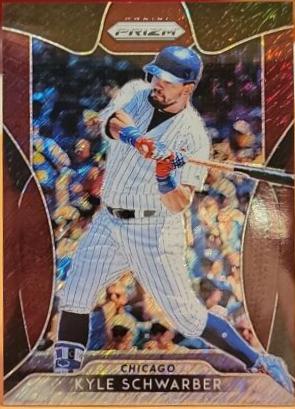 Kyle Schwarber [Burgundy Shimmer Prizm] #14
