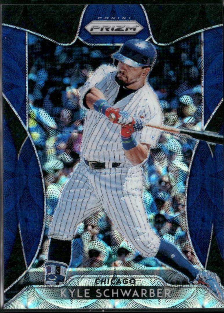 Kyle Schwarber [Navy Blue Kaleidoscope Prizm] #14
