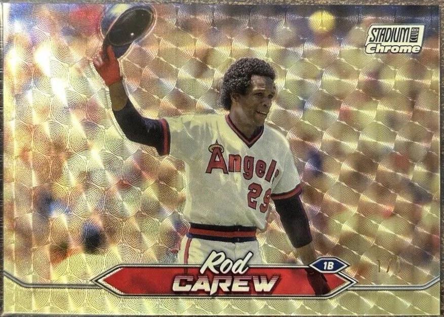 Rod Carew [Chrome Superfractor] #14