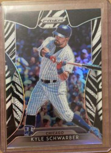 Kyle Schwarber [Zebra Stripes Prizm] #14