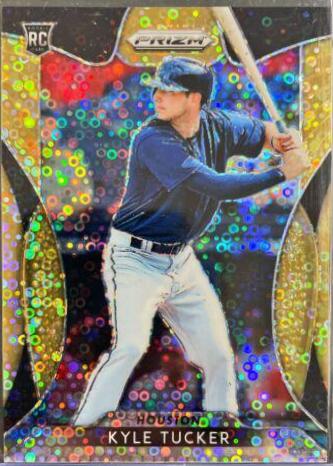 Kyle Tucker [Neon Orange Donut Circles Prizm] #141