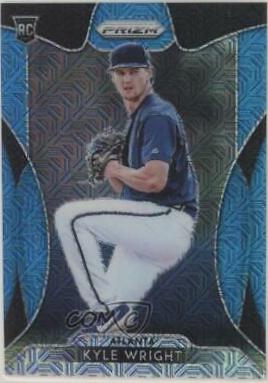 Kyle Wright [Blue Mojo Prizm] #50