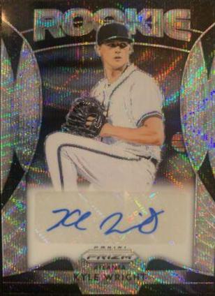 Kyle Wright [Blue Wave Prizm] #50
