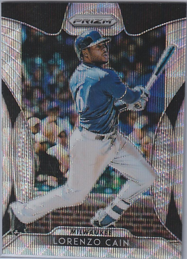 Lorenzo Cain [Blue Wave Prizm] #193