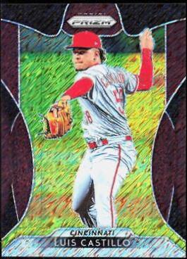 Luis Castillo [Burgundy Shimmer Prizm] #59