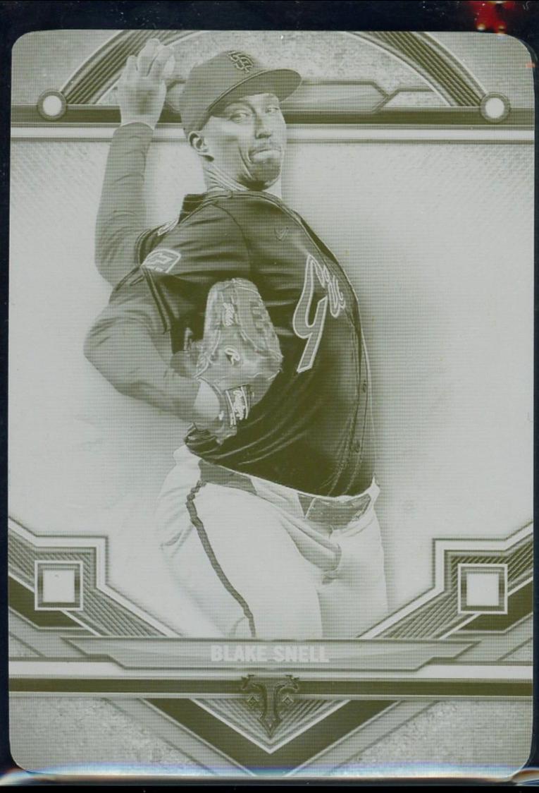 Blake Snell [Printing Plate] #54