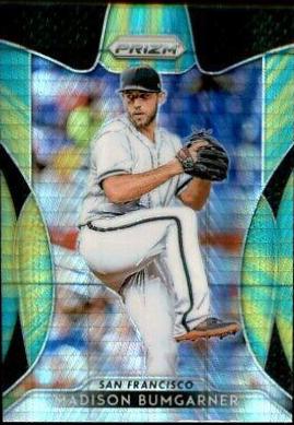 Madison Bumgarner [Green & Yellow Hyper Prizm] #120