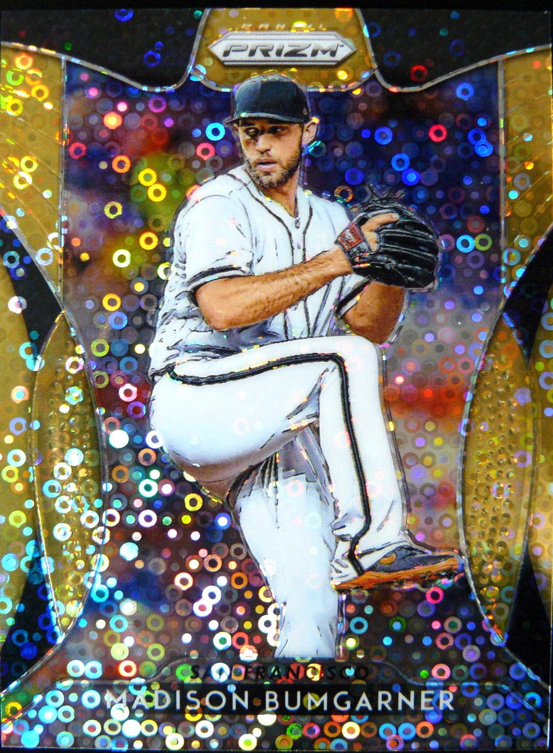 Madison Bumgarner [Neon Orange Donut Circles Prizm] #120