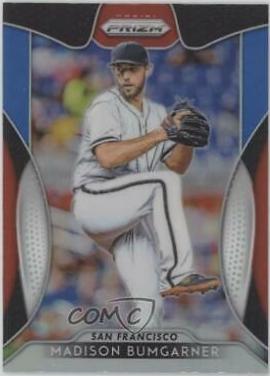 Madison Bumgarner [Red, White, Blue Prizm] #120