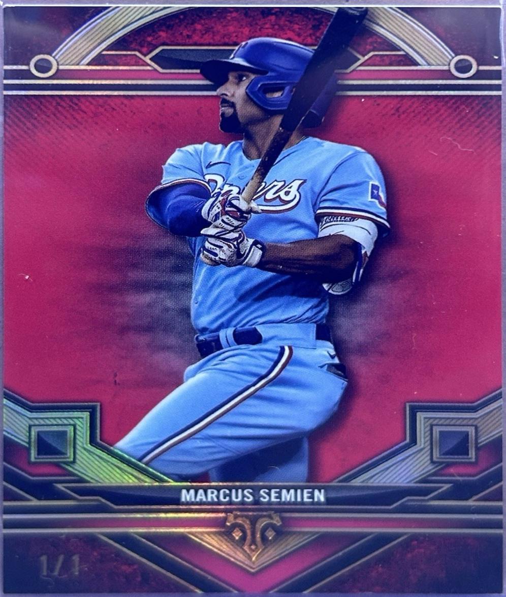 Marcus Semien [Wood] #176