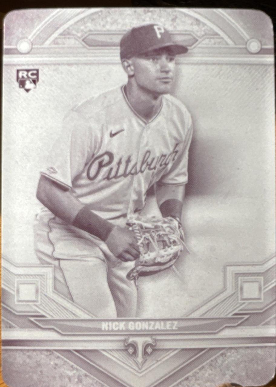 Nick Gonzalez [Printing Plate] #156
