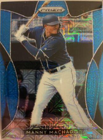 Manny Machado [Blue Mojo Prizm] #13