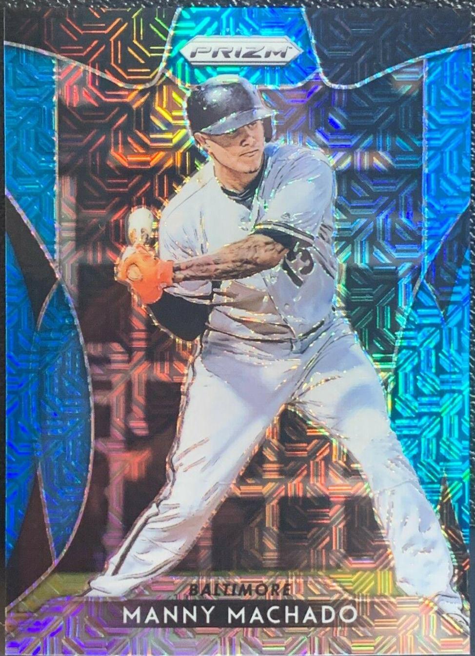 Manny Machado [Blue Mojo Prizm] #277