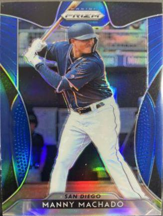Manny Machado [Blue Prizm] #13