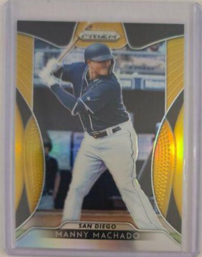 Manny Machado [Gold Prizm] #13