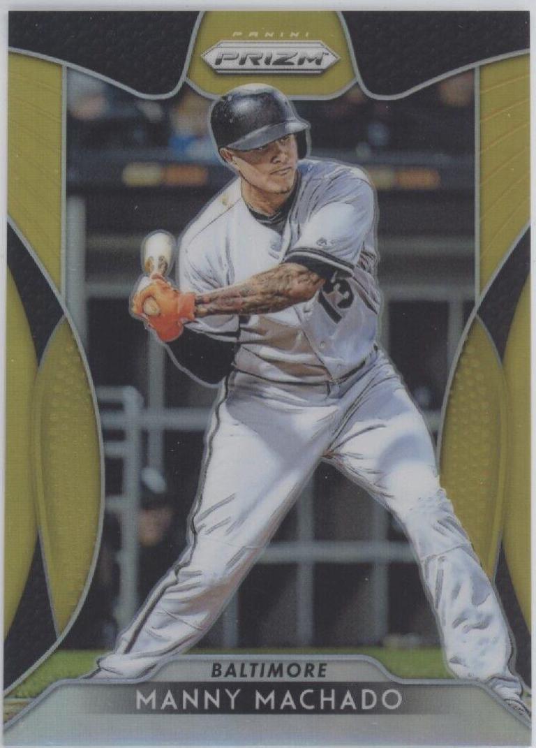 Manny Machado [Gold Prizm] #277