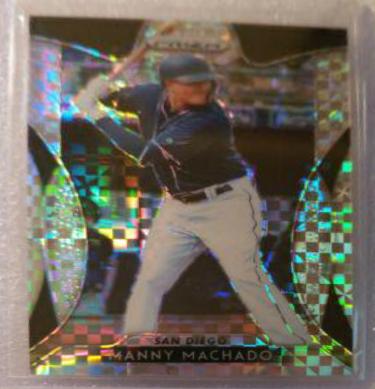 Manny Machado [Power Plaid Prizm] #13