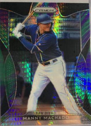 Manny Machado [Purple & Green Hyper Prizm] #13