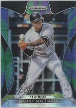 Manny Machado [Purple & Green Hyper Prizm] #277