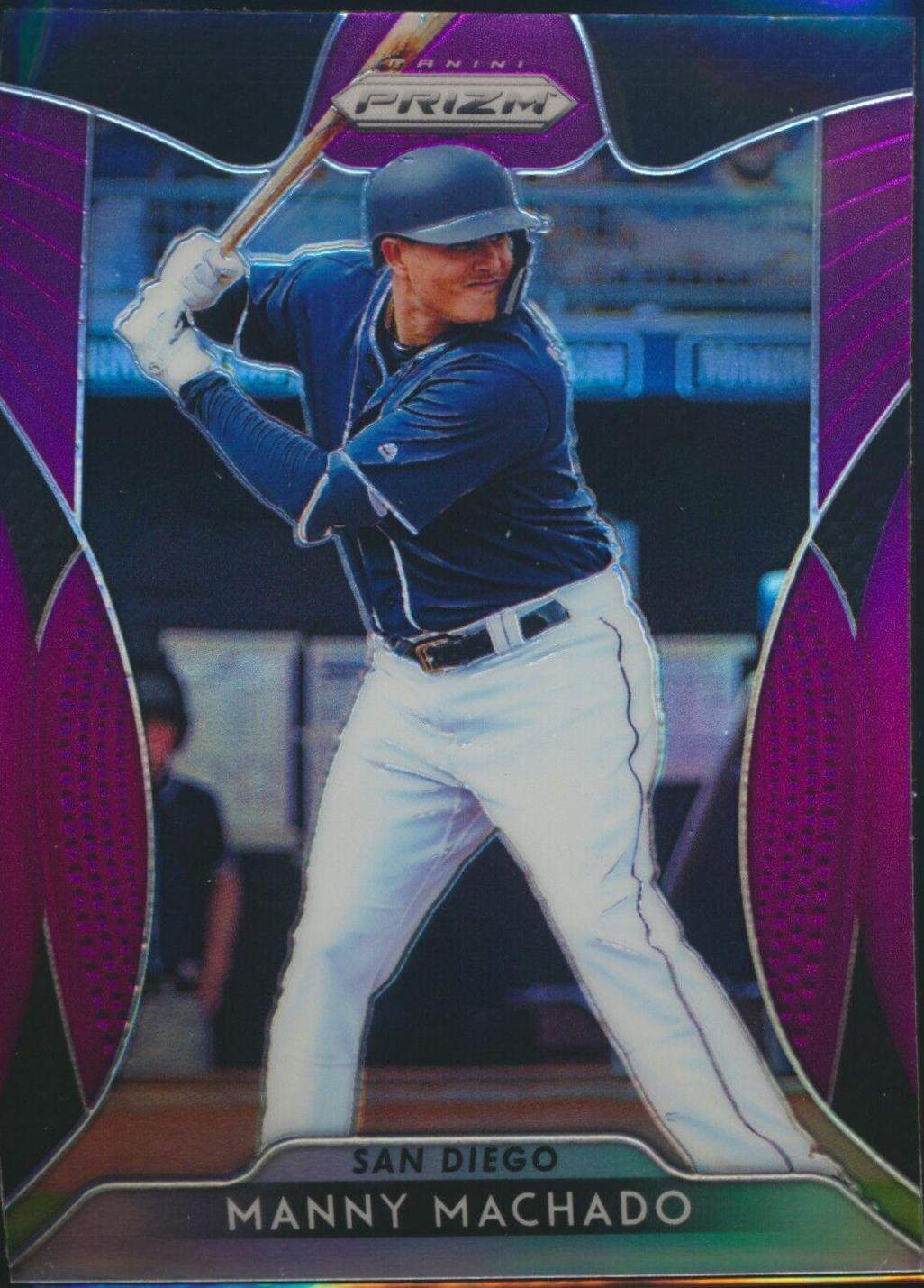 Manny Machado [Purple Prizm] #13