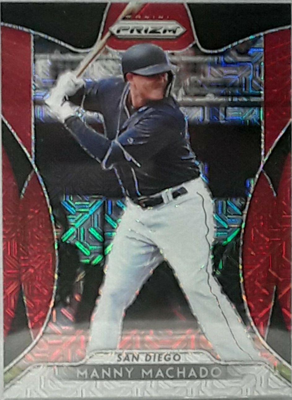 Manny Machado [Red Mojo Prizm] #13