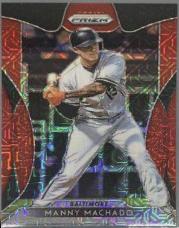 Manny Machado [Red Mojo Prizm] #277