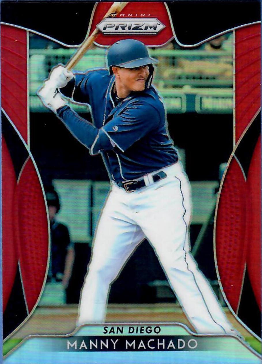 Manny Machado [Red Prizm] #13