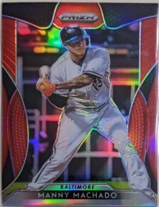 Manny Machado [Red Prizm] #277