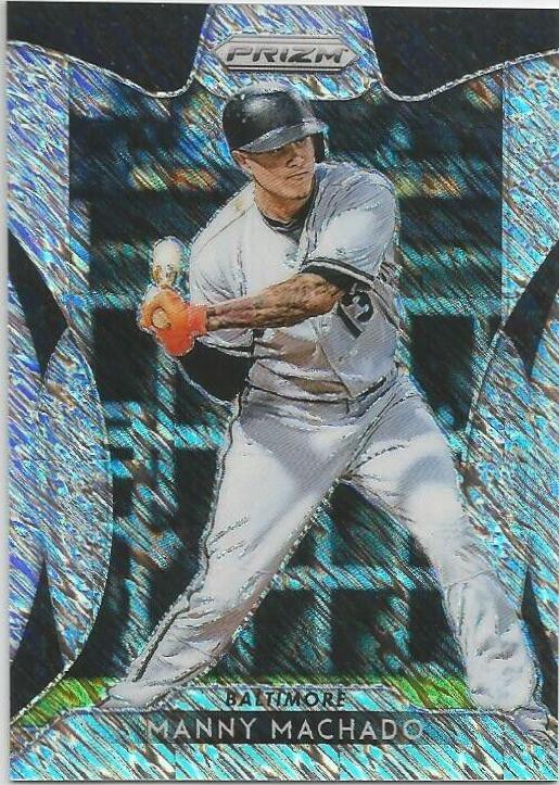 Manny Machado [Shimmer Prizm] #277